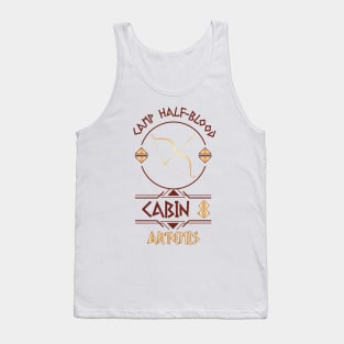 Cabin #8 in Camp Half Blood, Child of Artemis – Percy Jackson inspired design Tank Top